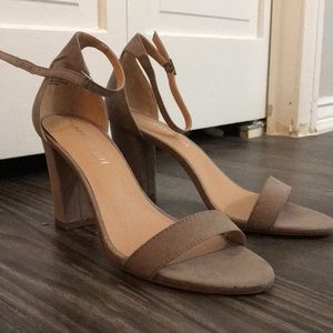 Madden Girl Nude Heels - Brand new